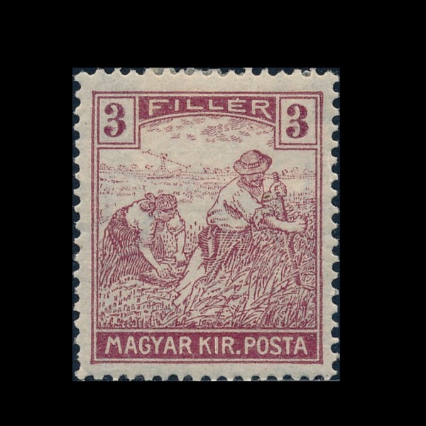 HUNGARY(�밡��)-#109-3f-HARVESTING WHEAT(�� ��Ȯ)-1916��