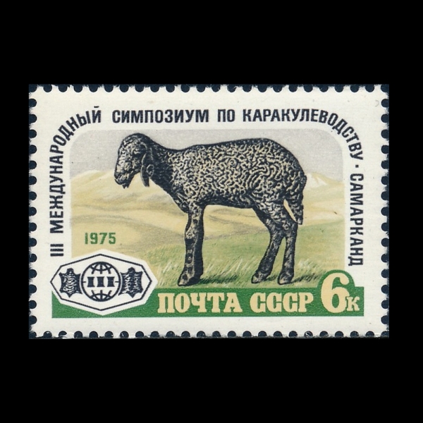 RUSSIA(���þ�)-#4371-6k-KARAKUL LAMB(ī����)-1975.9.22��