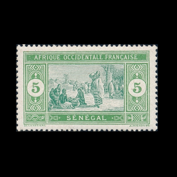 SENEGAL(���װ�)-#83-5c-SENEGALESE PREPARING FOOD(���װ� �丮)-1914��