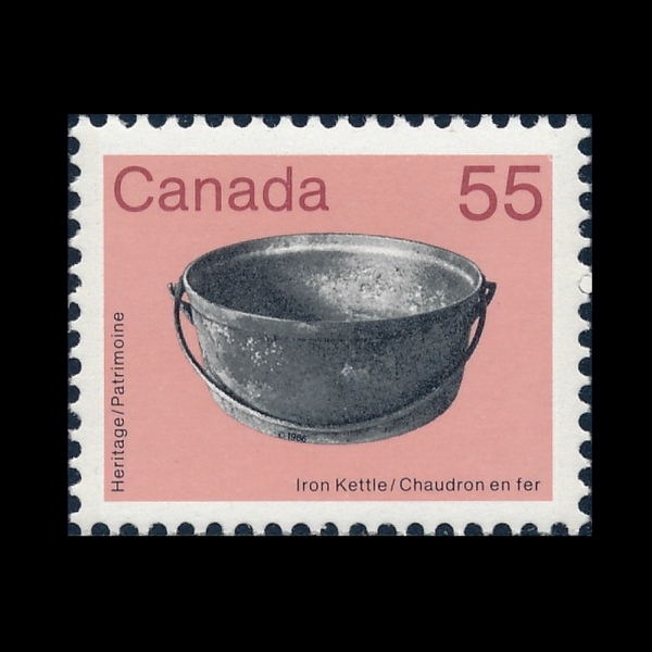 CANADA(ĳ����)-#1082-55c-IRON KETTLE(ö ������)-1987.5.8��