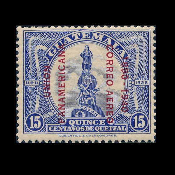 GUATEMALA(���׸���)-#C123-15c-MONUMENT TO COLUMBUS(�ݷ����� ����)-1940.4.14��