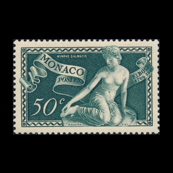 MONACO(����)-#209-50fr-NYMPH SALMACIS(�츶Ű��)-1948.7.12��
