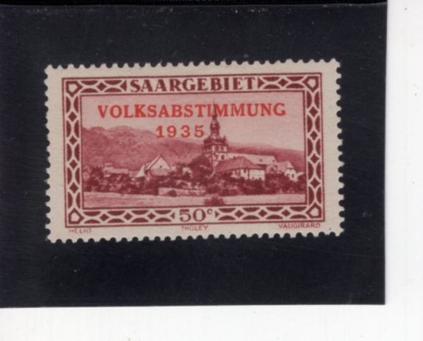 SAAR(������)-#145-50pf-THOLEY ABBEY(�緹�� ������)-1934.11.1��