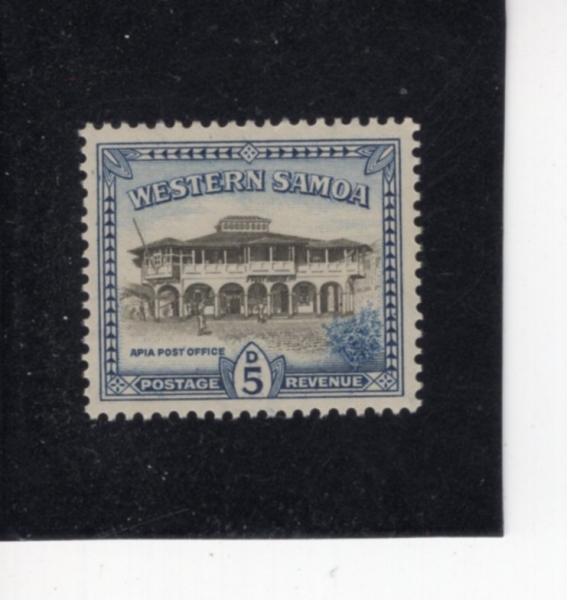 SAMOA(����)-#189-5p-APIA POST OFFICE(���� ��ü��)-1949��