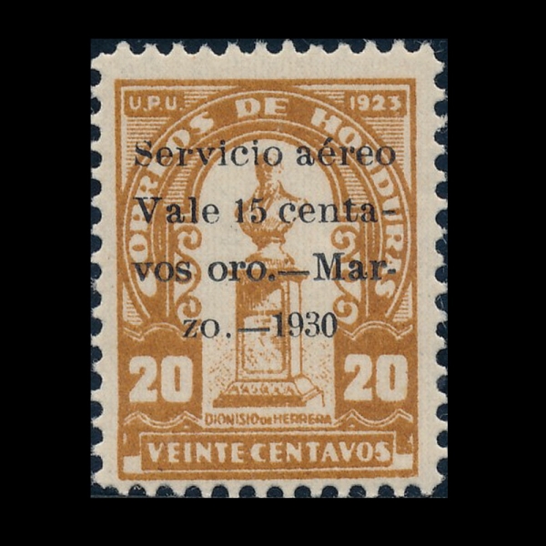 HONDURAS(�µζ�)-#C27-15c on 20c-DIONISIO DE HERRERA(����Ͻÿ� �� ������)-1930.4.1��