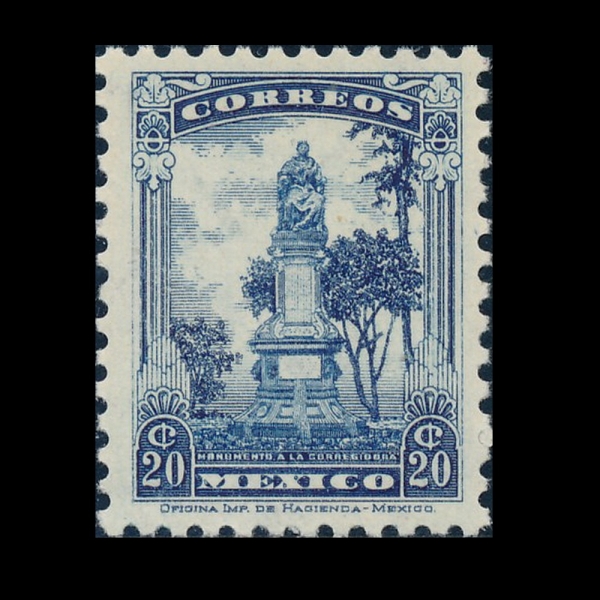 MEXICO(�߽���)-#691-20c-MONUMENT TO JOSEFA ORTIZ DE DOMINGUEZ(�� �ڷ������� ����)-1934��