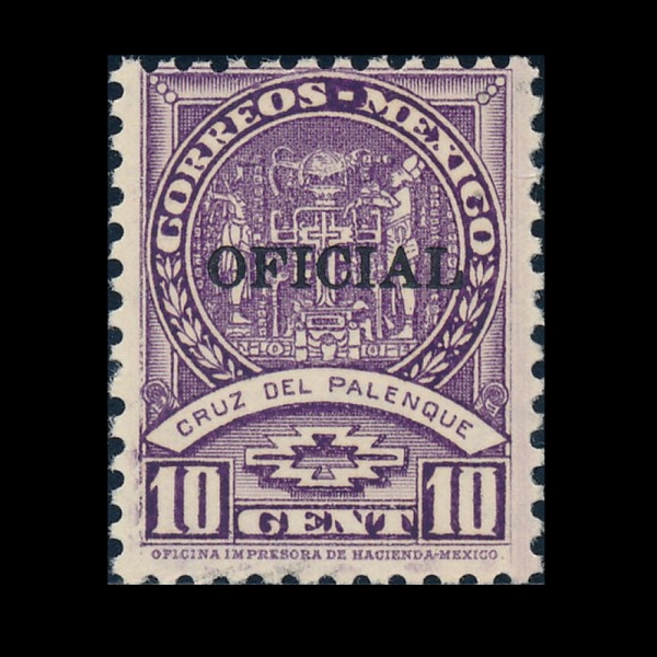 MEXICO(�߽���)-#O227-10c-CROSS OF PALENQUE(���ڰ� ���� ����)-1934��