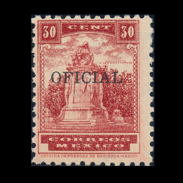 MEXICO(�߽���)-#O229-30c-MONUMENT TO THE HEROIC CADETS(�ϴ��� ���ο��� ����)-1934��