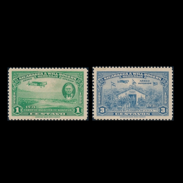 NICARAGUA(��ī���)-#AP14(2��)-WILL ROGERS\