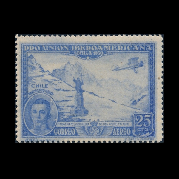 SPAIN(������)-#C52-25c-DAGOBERTO GODOY AND PASS OVER ANDRES(�ٰ������� ������)-1930.10.10��