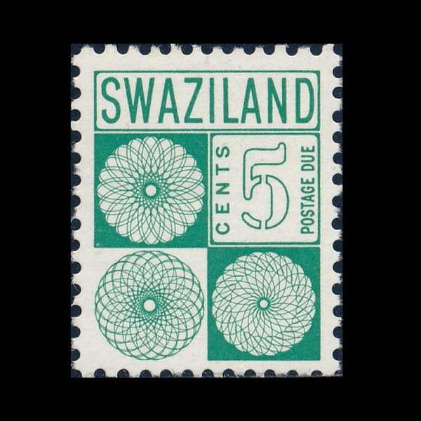 SWAZILAND(����������)-#J12-5c-CIRCLES(��Ŭ)-1971.2.1��