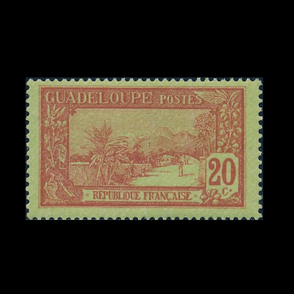 GUADELOUPE(�������)-#103-20c-VIEW OF LA SOUFRIERE(�� ���������� ����)-1928��
