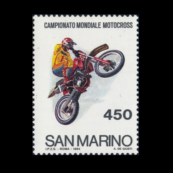 SAN MARINO(�긶����)-#1067-450 I-MOTORCROSS GRAND PRIX, BALDASSERONA(�ߴټ��γ� Ʈ��)-1984.6.14��