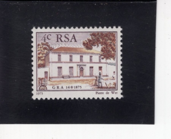 SOUTH AFRICA(��������ī��ȭ��)-#447-4c-GIDEON MALHERBE HOUSE, PAARL(���� ���츣�� �Ͽ콺 �ľ�, ��� �ڹ���)-1975.8.14��