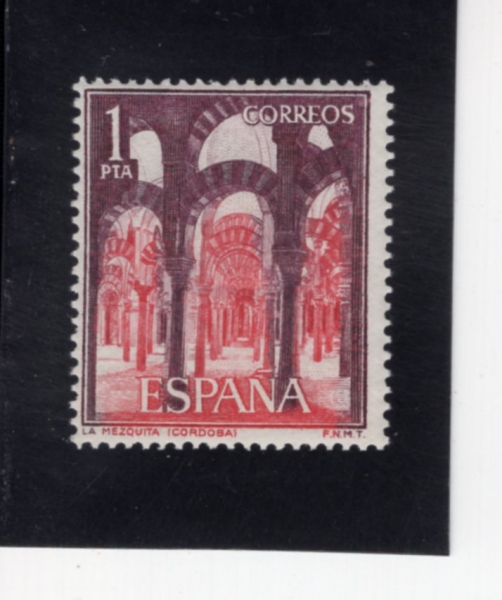 SPAIN(������)-#1208-1p-INTERIOR OF LA MEZQUITA, CORDOVA(�ڸ����� ��ũ-�뼺��)-1964��
