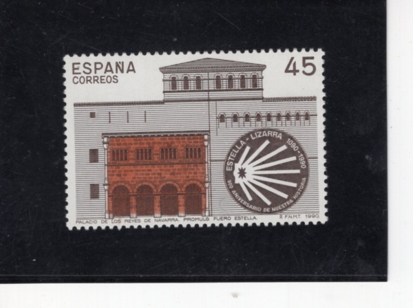 SPAIN(������)-#2629-45p-TOWN OF ESTELLA, 900TH ANNIV.(�����ڶ�)-1990.6.19��