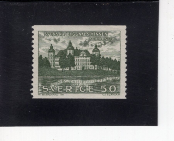 SWEDEN(������)-#614-50o-SKOKLOSTER CASTLE(����Ŭ�ν��� ��)-1962.9.24��