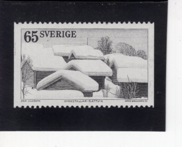 SWEDEN(������)-#996-65o-CHURCH STABLES, RATTVIK(������ ��Ʈ�� ��ȸ)-1973.3.2��