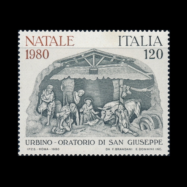 ITALY(��Ż����)-#1445-120 I-NATIVITY SCULPTURE BY FEDERICO BRANDINI, 16TH CENT.(�䵥���� �������� ź�� ����)-1980.11.22��