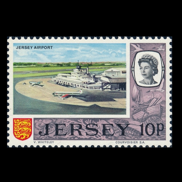 JERSEY(����)-#46-10p-JERSEY AIRPORT(���� ����)-1970��