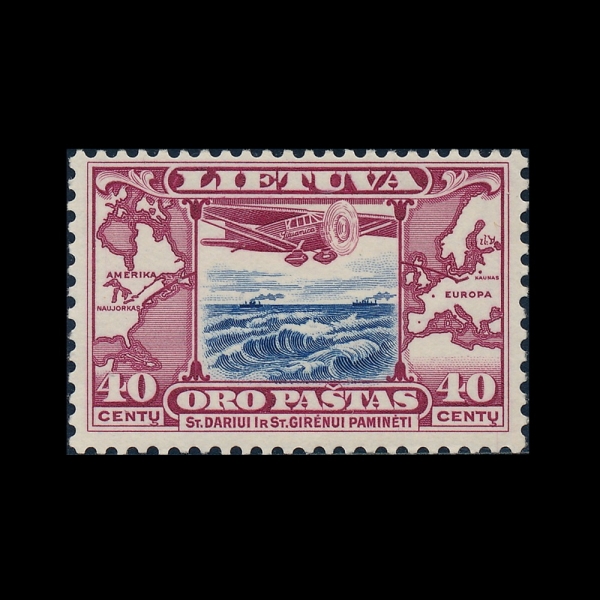 LITHUANIA(�����ƴϾ�)-#C80-40c-III-FATED PLANE \"LITHUANICA\"(�����ƴ�ī)-1934.5.18��