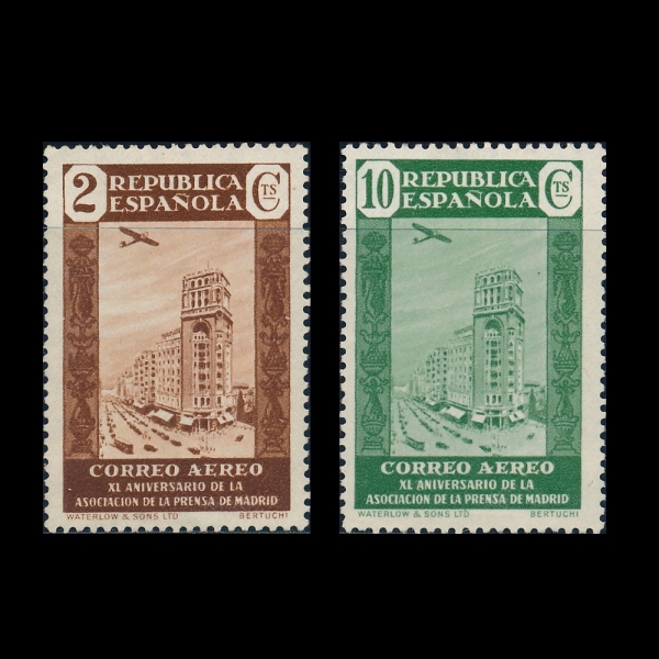 SPAIN(������)-#AP28(2��)-PRESS BUILDING, MADRID(�ȶ�ÿ� �� �� ������)-1936.3.11��