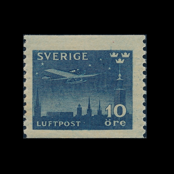 SWEDEN(������)-#C6-10o-AIRPLANE OVER STOCKHOLM(����Ȧ�� ��� �����)-1930.5.9��