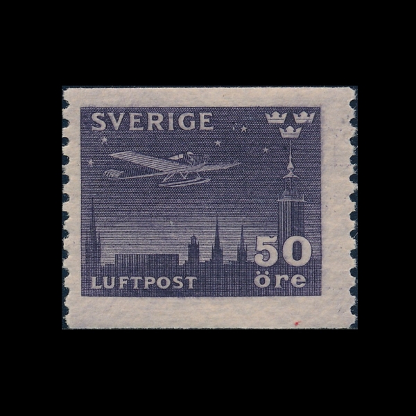 SWEDEN(������)-#C7-50o-AIRPLANE OVER STOCKHOLM(����Ȧ�� ��� �����)-1930.5.9��