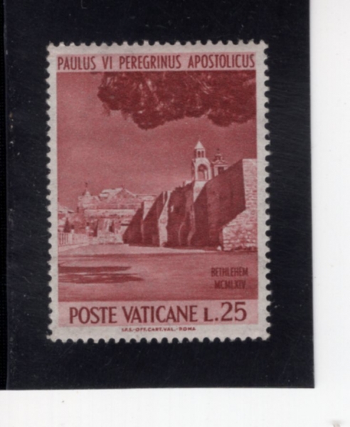 VATICAN CITY(��Ƽĭ �ñ�)-#376-25 I-NATIVITY CHURCH, BETHLEHEM(ź�� �뼺��)-1964.1.4��