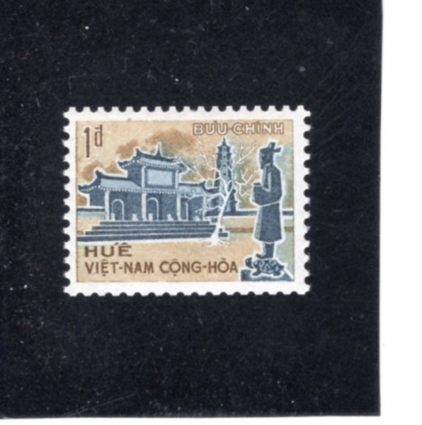 VIET NAM(��Ʈ��)-#248-1pi-ROYAL TOMBS, HUE(�� �ս� ����)-1964.12.2��