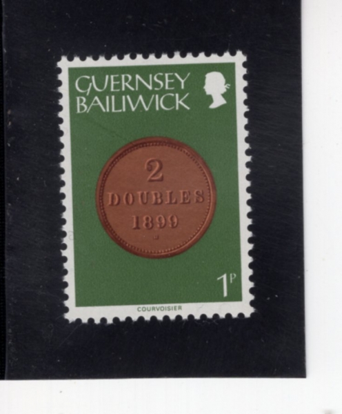 GUERNSEY(����)-#174-1p-1 DOUBLE, 1899(1 ����, ���̽�Ÿ)-1979.2.13��