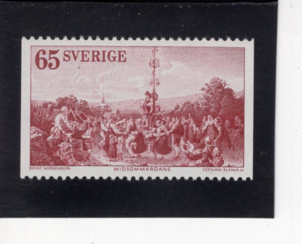 SWEDEN(������)-#998-65o-MIDSUMMER DANCE, BY BENGT NORDENBERG(��Ʈ �븣������ũ, �ѿ��� ��)-1973.3.2��
