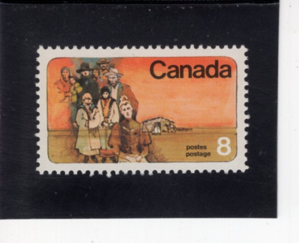 CANADA(ĳ����)-#643-8c-MENNONITE SETTLERS(�޳볪��Ʈ ������)-1974.8.28��