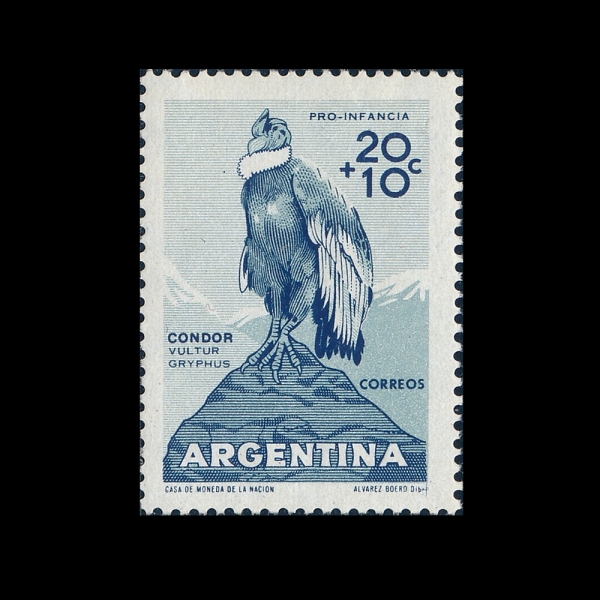 ARGENTINA(�Ƹ���Ƽ��)-#B22-20+10c-CONDOR(�ܵ���)-1960.2.6��