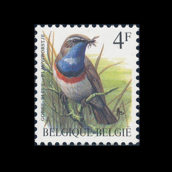 BELGIUM(���⿡)-#1435-4fr-GOBE MOUCHE NOIR(�����ĸ�����)-1992.9.7��