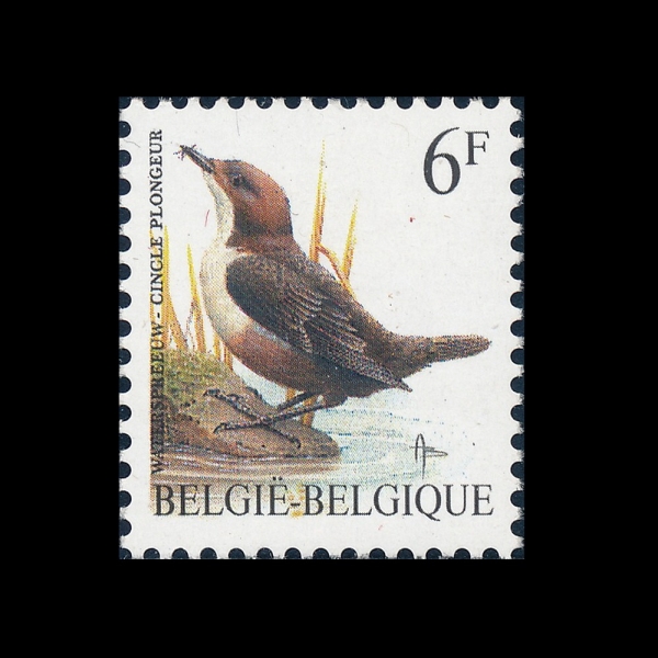 BELGIUM(���⿡)-#1440-6fr-CINCLE PLONGEUR(����)-1992.6��