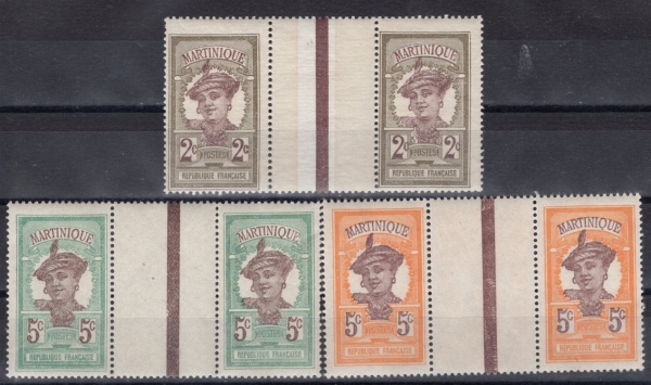 MARTINIQUE(����Ƽ��ũ)-PAIR-#A16(3��)-MARTINIQUE WOMAN(����Ƽ��ũ ����)-1908��