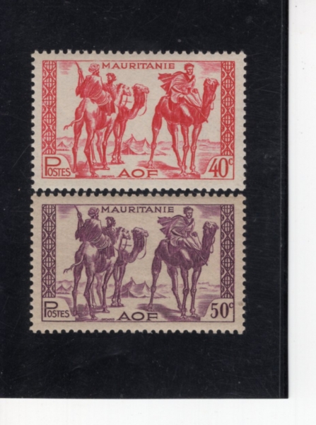 MAURITANIA(��Ÿ��)-#A6(2��)-MAURIS ON CAMELS(��Ÿ �⺴)-1938~40��