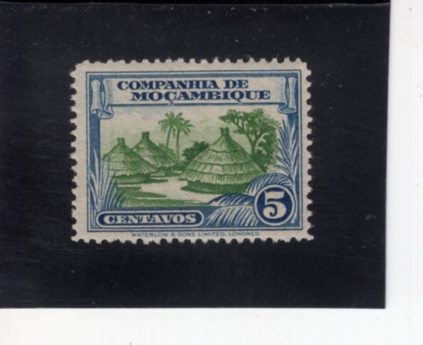 MOZAMBIQUE COMPANY(�����ũ ȸ��)-#176-5c-THATCHED HUTS(�ʰ�����)-1937.5.16��