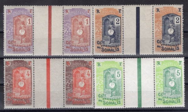 SOMALIA COAST(�Ҹ������� �ؾȼ�)-PAIR-#A21(4��)-DRUMMER(�巯��)-1915��