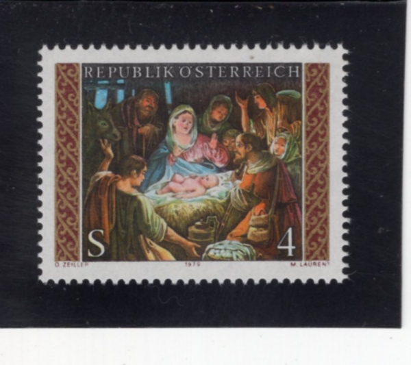 AUSTRIA(����Ʈ����)-#1141-4s-NATIVITY, ST. BARBARA\