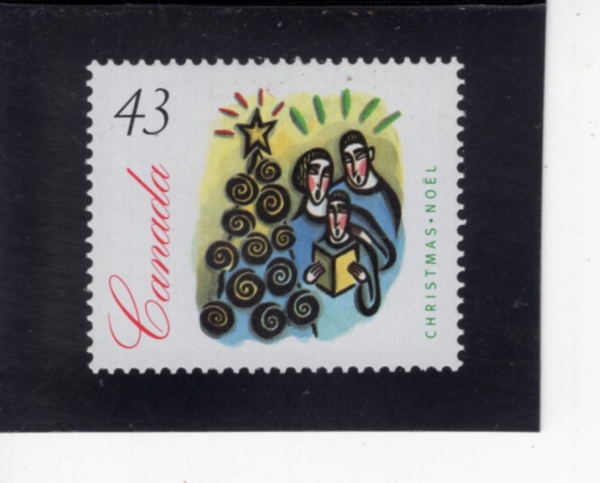 CANADA(ĳ����)-#1533-43c-FAMILY SINGING CAROLS(���� ģȭ���� ũ�������� ĳ��)-1994.11.3��