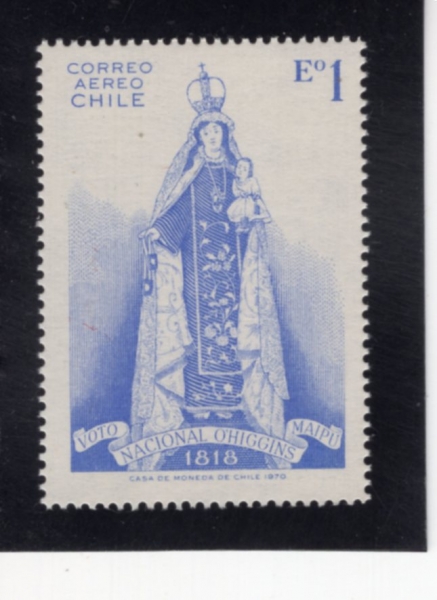 CHILE(ĥ��)-#C303-1e-VIRGIN AND CHILD(����� �Ʊ�)-1970.7.28��