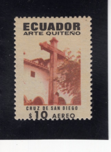 ECUADOR(���⵵��)-#C620-10s-CROSS AND CRUZ DE SAN DIEGO(���ڰ�, �� ���̰� ������)-1978.4.12��