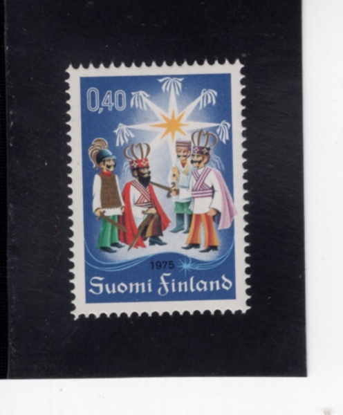 FINLAND(�ɶ���)-#581-40p-BOYS AS THREE KINGS AND HEROD(�� ��, ��� 1��)-1975.11.8��