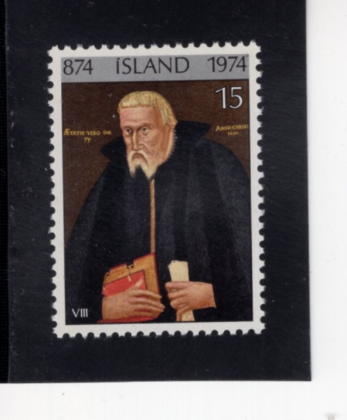 ICELAND(���̽�����)-#463-15k-GUDBRANDUR THORLAKKSON(�������θ� �並��ũ��)-1974.7.16��