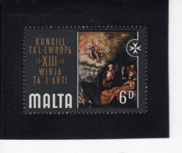 MALTA(��Ÿ)-#412-6p-ALLEGORY DEPICTING FUNCTIONS OF THE ORDER(��ȭ)-1970.3.21��