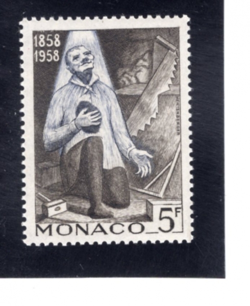 MONACO(����)-#415-5fr-BOURIETTE KNEELING(�θ��� ������ �ݰ� ù ����)-1958.5.15��