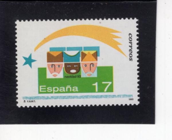 SPAIN(������)-#2753-17p-CHRISTMAS(ũ��������)-1993.11.23��