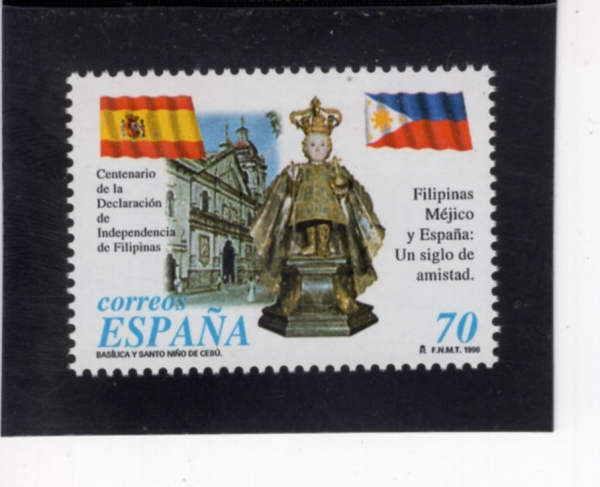 SPAIN(������)-#2949-70p-PHILIPPINE INDEPENDENCE, CENT.(�ʸ��� ���� 100�ֳ�)-1998.6.12��